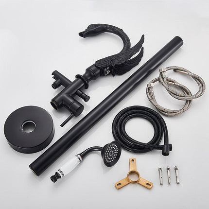 Freestanding Tub Filler, Free Standing Tub Faucet for Hot and Cold Water – image 5