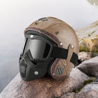 Brown + Mask / M