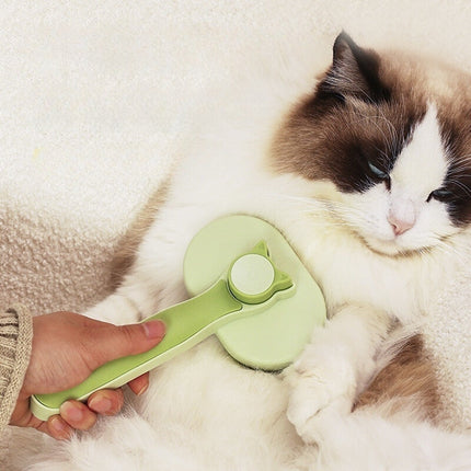 Pet Grooming Comb for Dogs & Cats with Fine Teeth | Gentle Tangle Removal for Healthy Coats