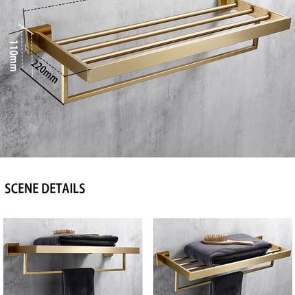 Bathroom Accessories, Brushed Stainless Steel Bath Accessories – image 4