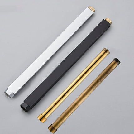 Shower Head Extender, Shower Extension Arm 12 or 16 Inch, Stainless Steel Shower Arm Extension Pipe