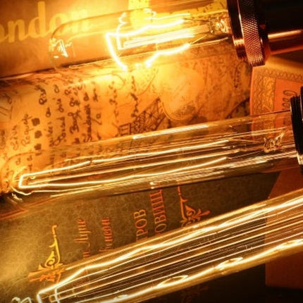 Vintage Light Bulbs with E27 Base for Dimming | Soft Warm Light for Cozy Atmosphere