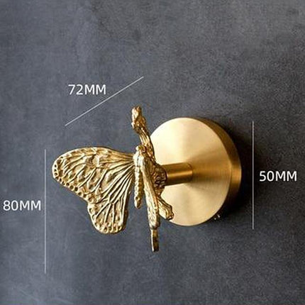 Decorative Brass Wall Hooks – image 9
