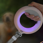 Pink colored lamp
