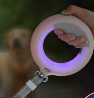 Automatic Retractable Dog Leash with 16ft Extendable Cord | Ergonomic Design for Comfortable Dog Walking