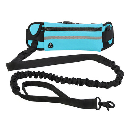 Hands-Free Dog Leash & Training Belt with Adjustable Bungee | Secure Control for Active Walks and Runs