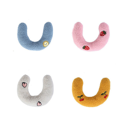 Half U-Shaped Cat Neck Pillow with Plush PP Cotton Filling | Comfortable Support for Relaxing Naps