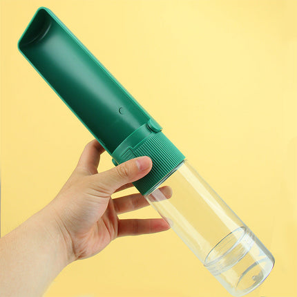 Portable Pet Water Bottle with Easy Lock Design | Travel-Friendly Hydration for Dogs and Cats