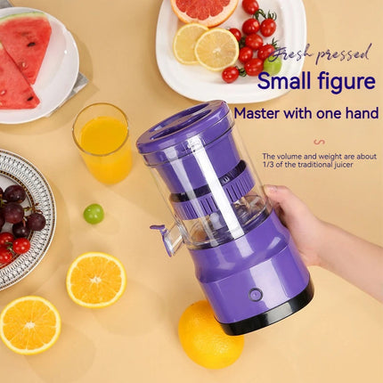 USB Rechargeable Electric Citrus Juicer with Dual Battery | Effortless Juicing for Fresh Homemade Juice