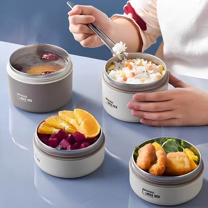 Stainless Steel Bento Box with Leak Proof Seals, Stackable Tiffin Box to Keep Food Hot – image 11