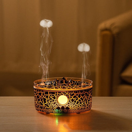 Cool Mist Humidifier with Dual Nozzles | Stylish Aroma Diffuser for Small Rooms