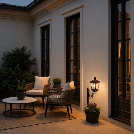 Solar Lanterns, Vintage Garden Decor for Porch and Patio – image 5
