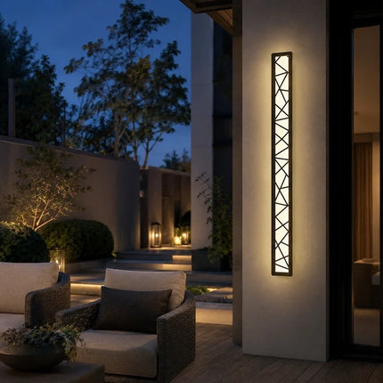 Weatherproof Outdoor Sconce with Premium Acrylic Diffuser | Modern Illumination for Any Architecture