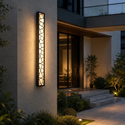 Weatherproof Outdoor Sconce with Premium Acrylic Diffuser | Modern Illumination for Any Architecture