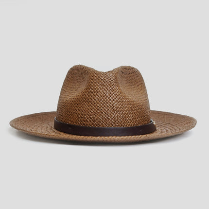 Straw Fedora Hat, Summer Fedora – image 7