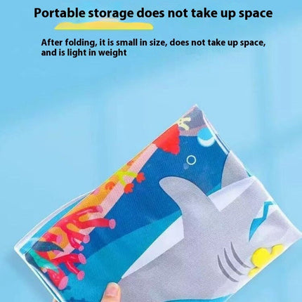 Summer Cooling Pet Water Bed with Fish Design | Inflatable Ice Pad for Dogs and Cats