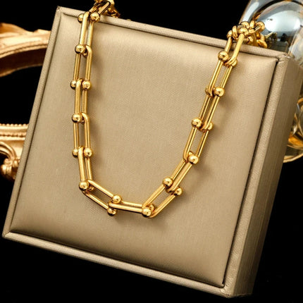 Gold Jewelry Set, Gold Necklace and Gold Bracelet Set – image 10