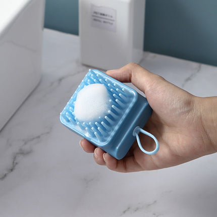 Pet Bath Massage Brush with Soft TPR Combs | Gentle Grooming and Relaxation for Happy Pets