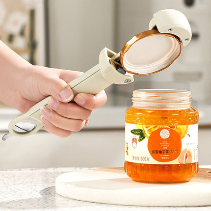 Adjustable 3-in-1 Cap Screwer with Ergonomic Handle | Versatile Tool for Effortless Opening of Jars, Bottles, and Cans