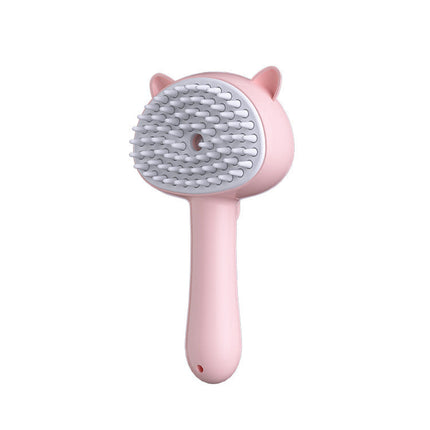 Rechargeable Self-Cleaning Slicker Brush with Steam Technology | Multi-Purpose Grooming Tool for Cats and Dogs