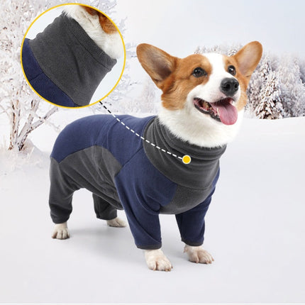 Fleece Dog Coat for Winter with Adjustable Hood | Cozy Quadruped Clothing for All Breeds