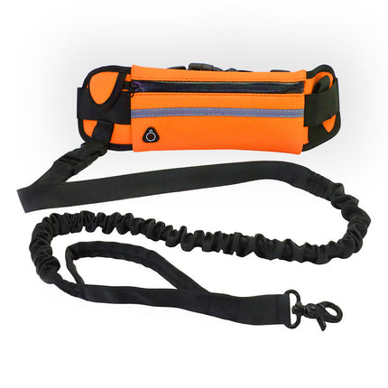 Hands-Free Dog Leash & Training Belt with Adjustable Bungee | Secure Control for Active Walks and Runs