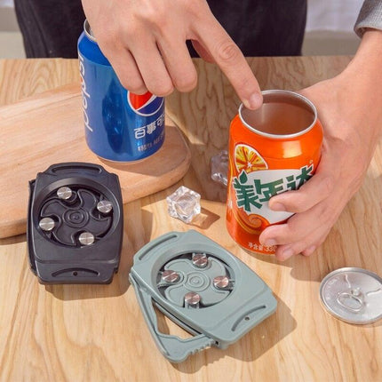 Manual Can Opener, Smooth Edge Can Opener for Soda and Beverage Cans – image 5