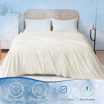 Chill Comfort | Cooling Blanket with Arc-Chill Technology | Lightweight Design for Hot Sleepers and Night Sweats