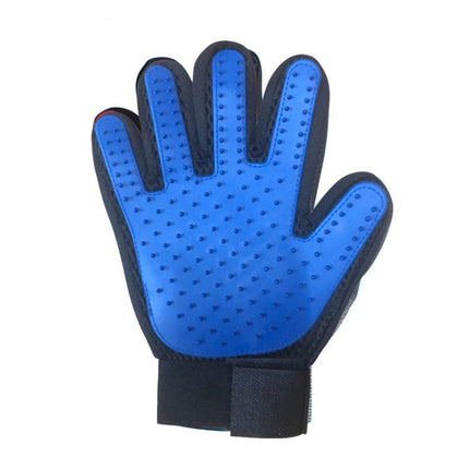 Cat Grooming Glove with Soft Rubber Tips for Effortless Deshedding and Gentle Massage