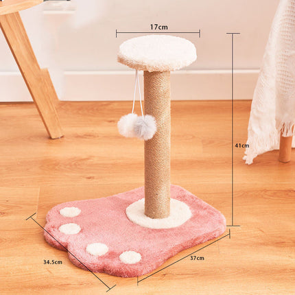 Vertical Cat Scratcher with Durable Sisal Material | Non-Dandruff Toy for Healthy Scratching