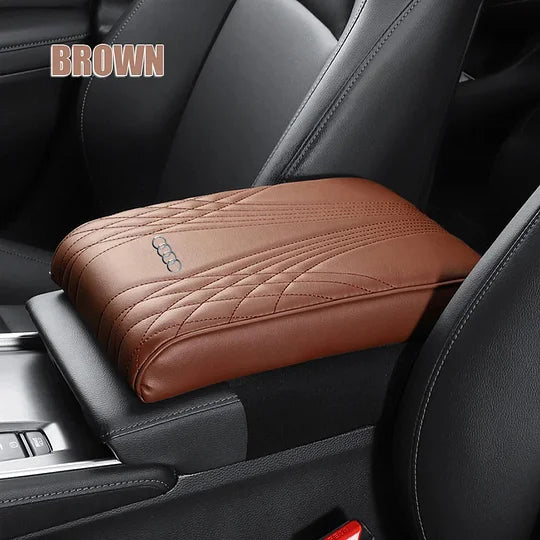 Center Console Cover, Car Armrest Cover with Memory Foam, Faux Leather Armrest Cushion Pad, Car Accessories for Interior_01