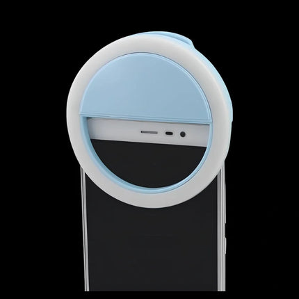 Clip-On Selfie Ring Light with Adjustable Brightness | Portable Lighting for Perfect Photos and Videos