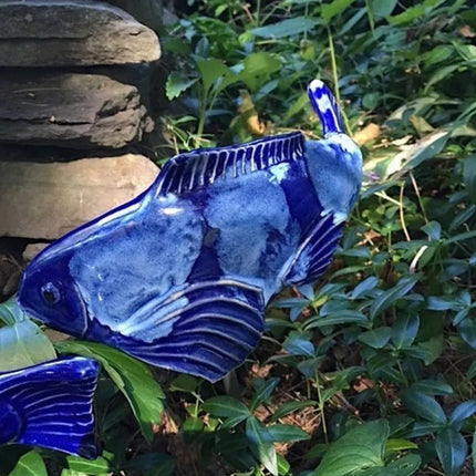 Ceramic Fish Garden Statues for Outdoor Decor – image 6