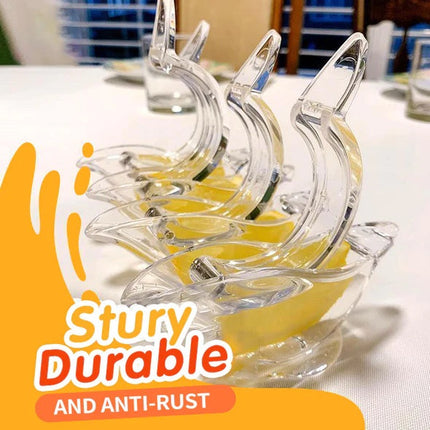 Portable Manual Lemon Juicer with Ergonomic Design | Eco-Friendly Acrylic Squeezer for Fresh Juice at Home
