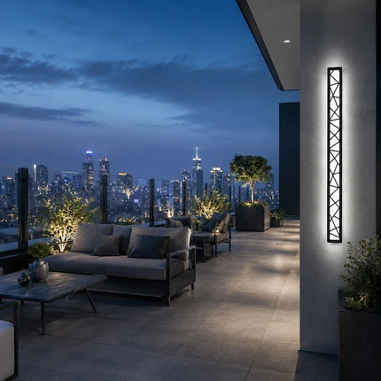 Weatherproof Outdoor Sconce with Premium Acrylic Diffuser | Modern Illumination for Any Architecture