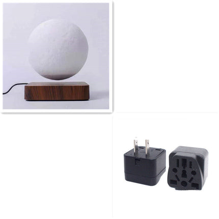 Magnetic Levitation 3D Moon Light Table Lamp with Touch Switch | Unique Home Decor for Relaxing Ambiance