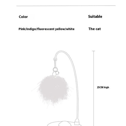 Interactive Cat Toy with Feather and Bell for Self-Entertainment | Engaging Tumbler Design with Catnip
