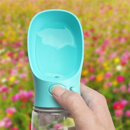 Portable Pet Water Bottle with Leak-Proof Design | Dual-Sized Hydration for Dogs and Cats on the Go