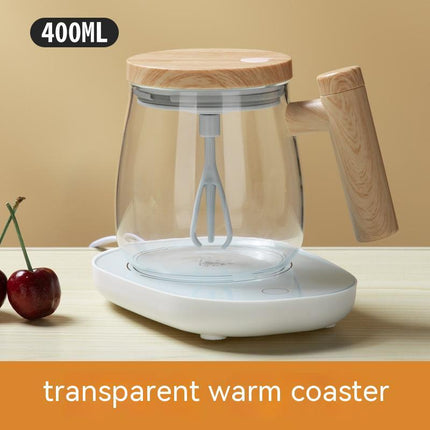 Self-Stirring Electric Coffee Mug with 400ml Capacity | Effortless Mixing for Perfectly Blended Drinks
