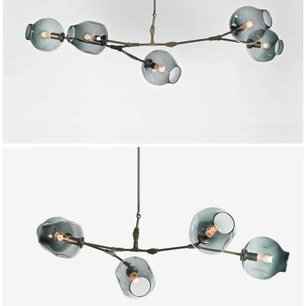 Sputnik Chandelier with Glass Bubbles, Dining Room Chandelier – image 47