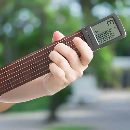 Guitar Chord Trainer with Real Strings, Portable Guitar Neck for Chord Practice – image 5