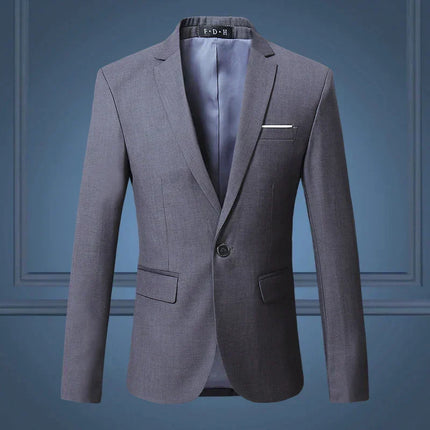Mens Blazer, Mens Sport Coat for Office and Formal Events, Tailored Suit Jacket, Blazer for Men