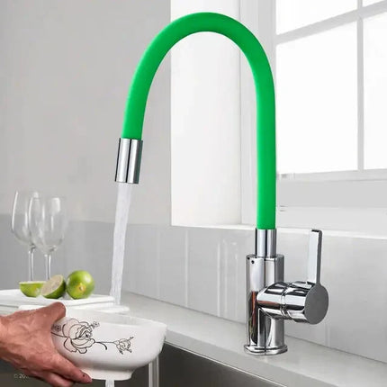 Kitchen Faucets, Flexible Neck Kitchen Sink Faucet – image 8