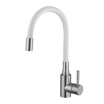 Kitchen Faucets, Stainless Steel Kitchen Sink Faucet with Hot and Cold Water Mixer – image 7