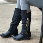 Womens Boots with Storage Compartment, High Boots for Women, Comfortable Boots for All Seasons