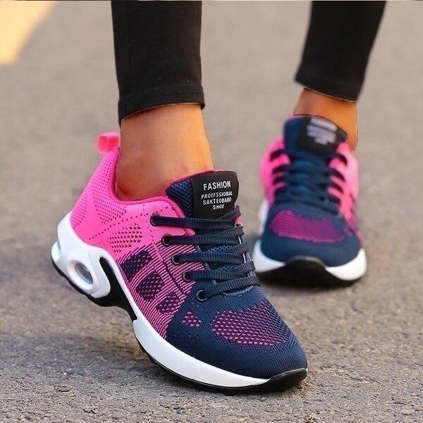 Womens Sneakers Orthopedic, Comfort Shoes for Women, Walking Shoes with Gel Sole, Orthopedic Shoes for Heel Spurs
