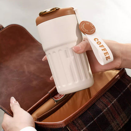 Smart Thermos with Temperature Display, Insulated Coffee Travel Mug with Leak Proof Lid – image 4