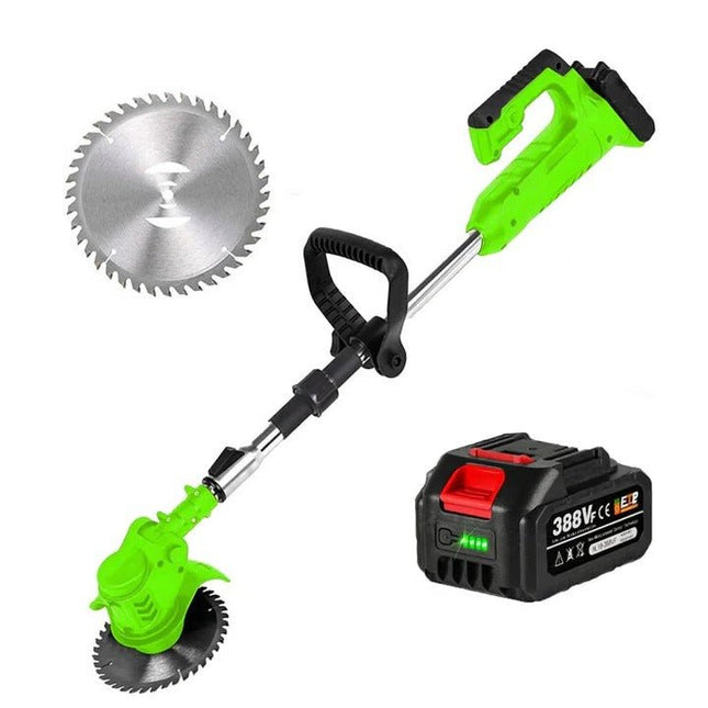 Lightweight Battery Weed Trimmer with Blades, Electric Weed Wacker – image 9