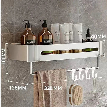 Corner Shelf, Wall Mounted Bathroom Shelf, 3 Tier Corner Shelves for Shower, Shower Caddy for Bathroom Storage – image 15