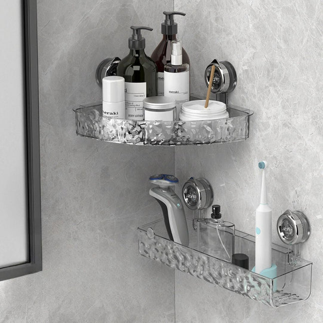 Shower Caddy Corner Suction, Corner Shelf No Drill